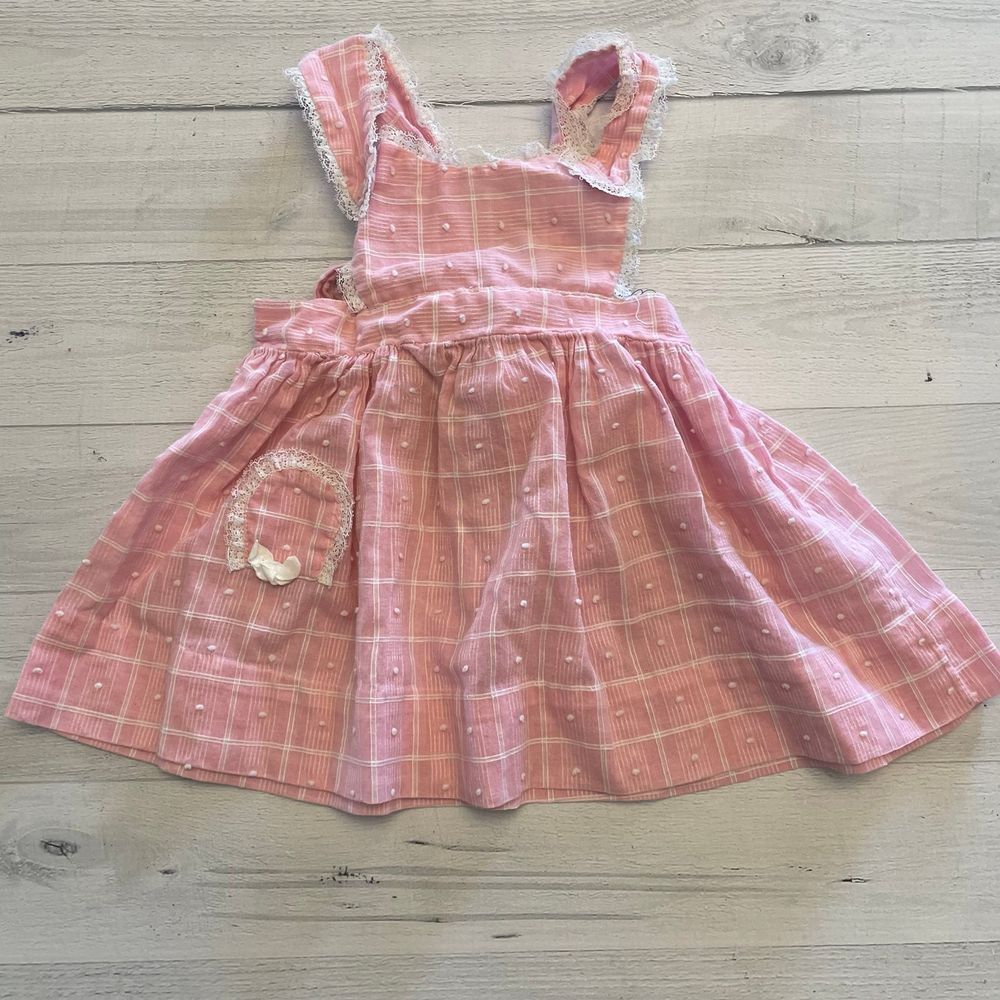 Vintage coombs creation‎ baby girls pink dresss